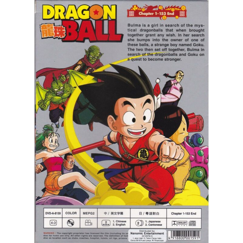 Dragon Ball Hong Kong (7 Viên Ngọc Rồng bản HK) Cover