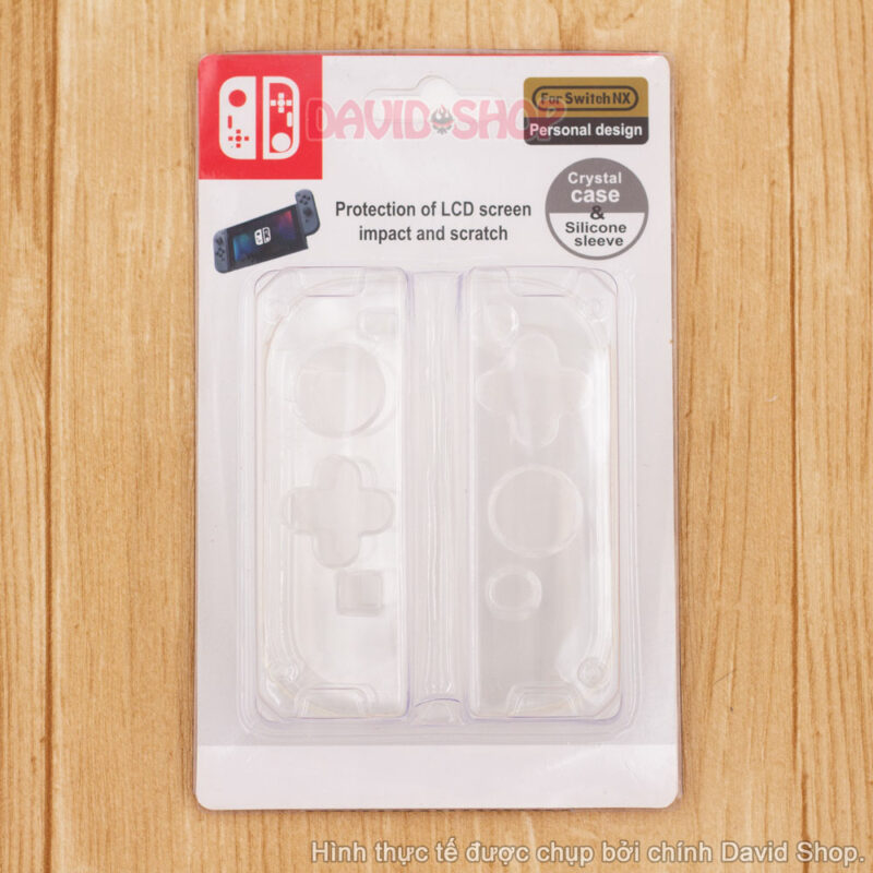Case TPU dẻo trong suốt cho Joy-Con - Nintendo Switch