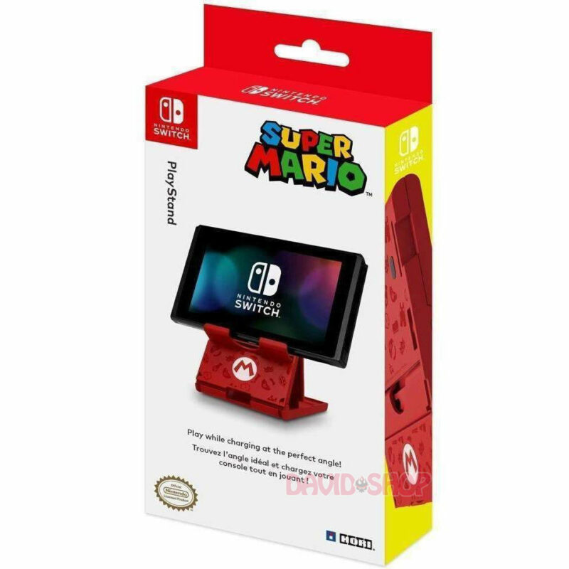 Đế dựng Nintendo Switch, điện thoại (hoa văn Super Mario)