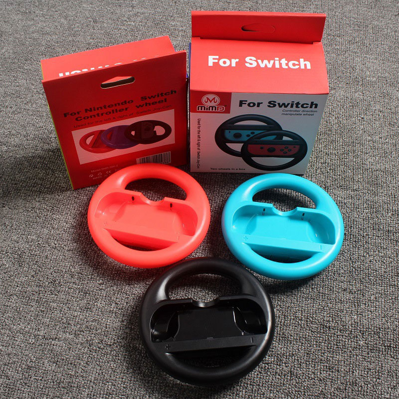Vô lăng gắn Joy-Con cho Nintendo Switch, chơi game đua xe