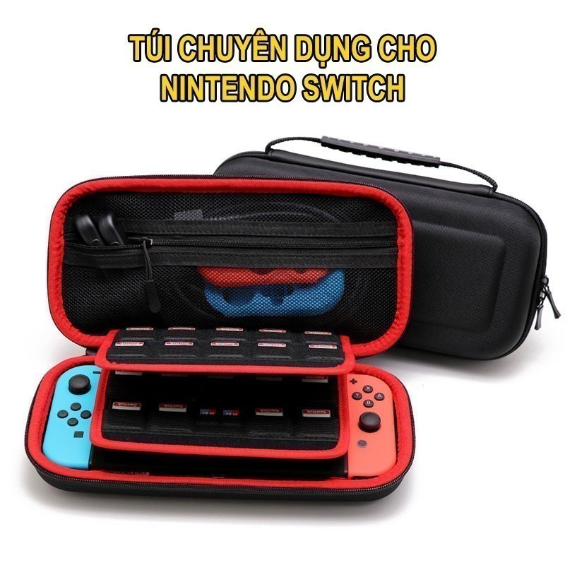 Túi cứng EVA rộng rãi, chống sốc, chống nước cho Nintendo Switch