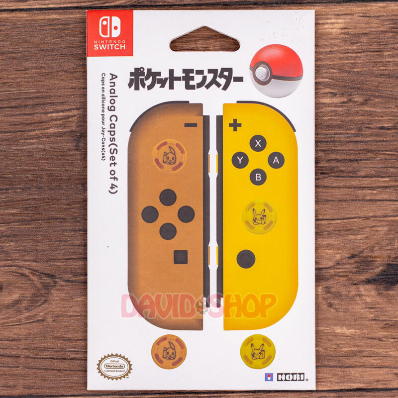 Núm bọc Pikachu Eevee cho Analog của Joy-Con - Nintendo Switch