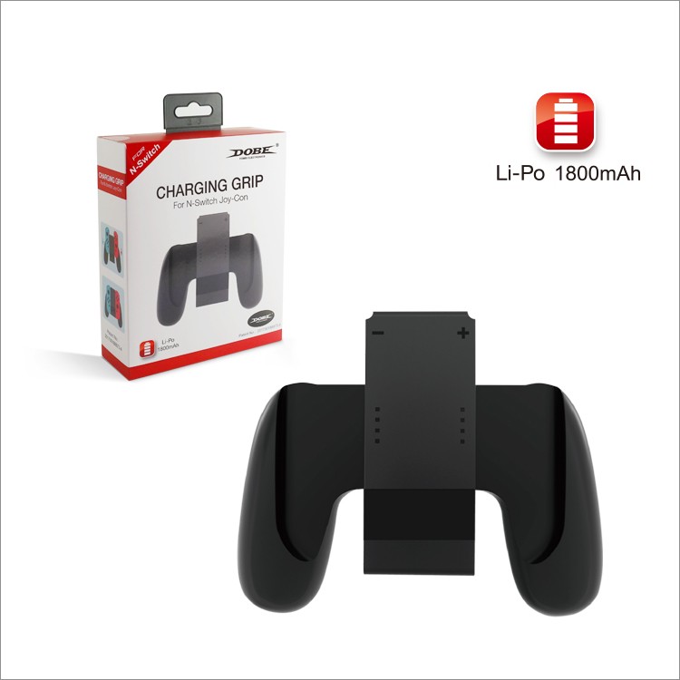Grip kiêm sạc dự phòng Joy-Con hãng Dobe cho Nintendo Switch (TNS-873)
