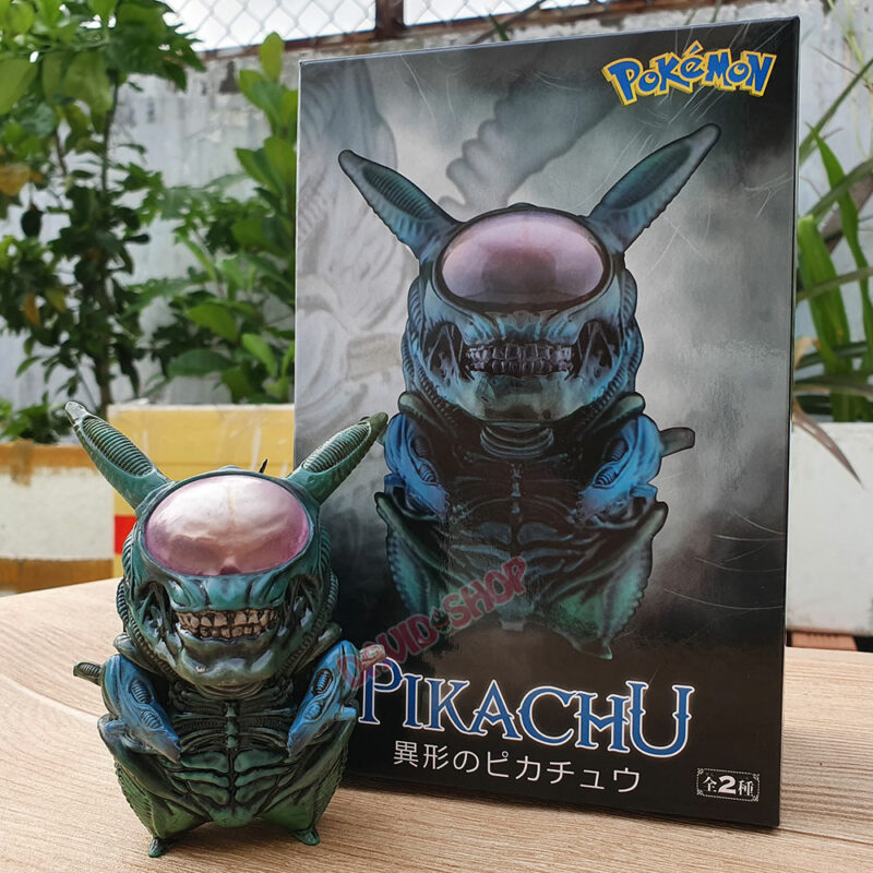 Mô hình Figure Pikachu Xenomorph (Alien) - Màu lam