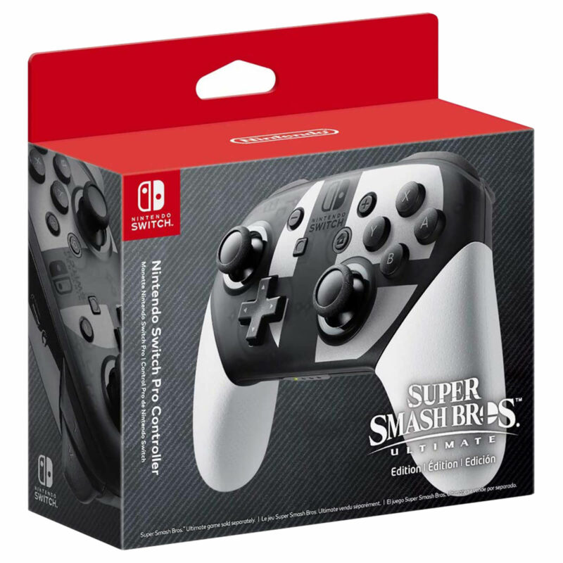 Tay cầm không dây Pro Controller bản Super Smash Bros. Ultimate chính hãng Nintendo