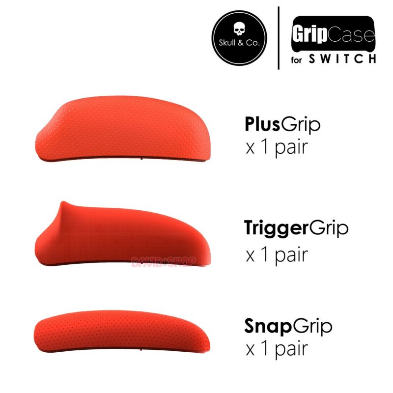 GripSet hãng Skull & Co thay thế cho GripCase - Nintendo Switch