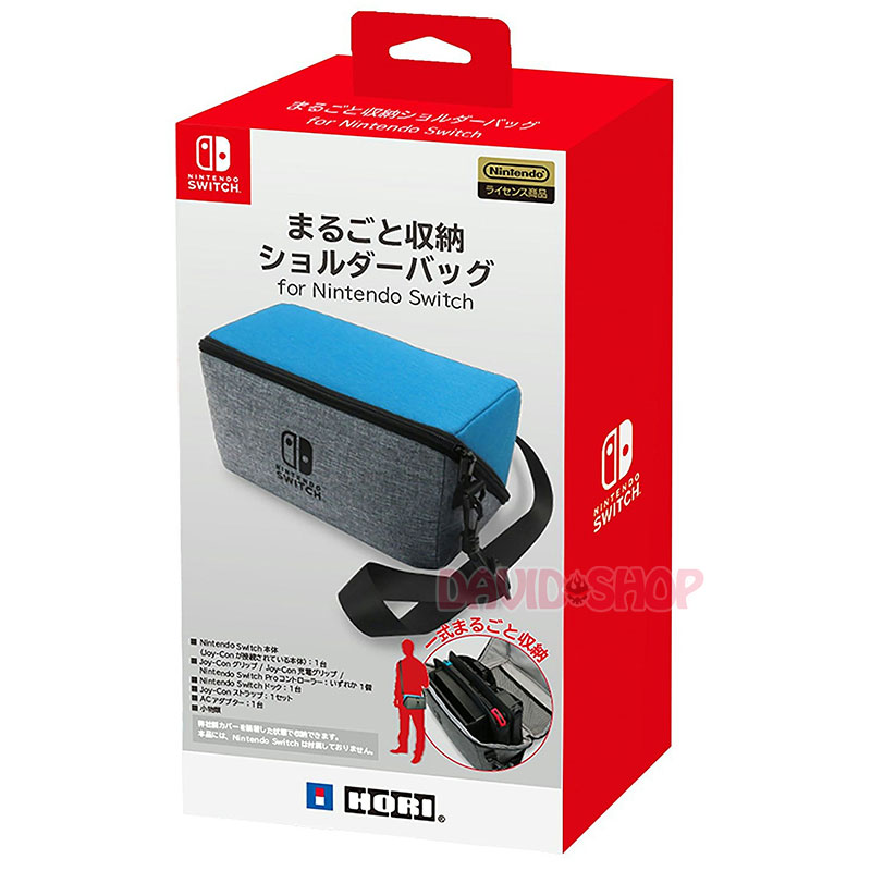 Túi du lịch Hori chống sốc chứa hết máy và phụ kiện cho Nintendo Switch