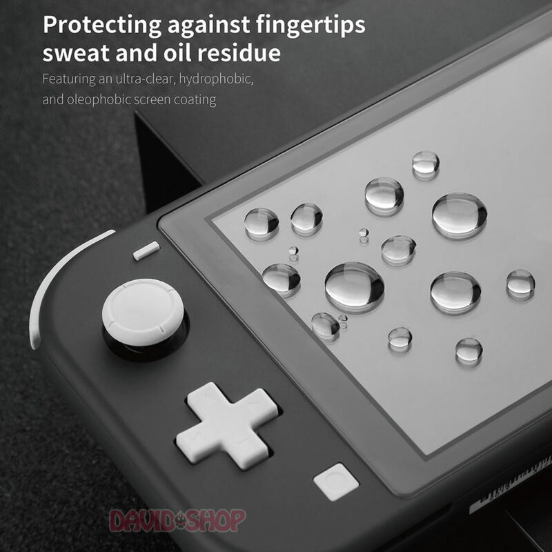 Bộ 2 cường lực cao cấp + khung trợ dán hãng Gulikit cho Nintendo Switch Lite