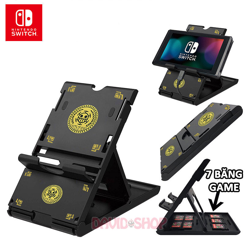 Đế dựng One Piece kiêm hộp đựng băng game cho Nintendo Switch, điện thoại, máy tính bảng #2
