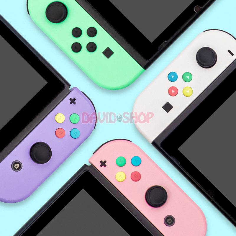 Vỏ Joy-Con chất lượng cao kèm đầy đủ nút bấm, ốc bắt vỏ cho Nintendo Switch