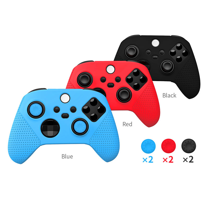 Case cao su kèm 2 núm bọc analog cùng màu hãng Dobe cho tay cầm Xbox Series S/X (TYX-0626)