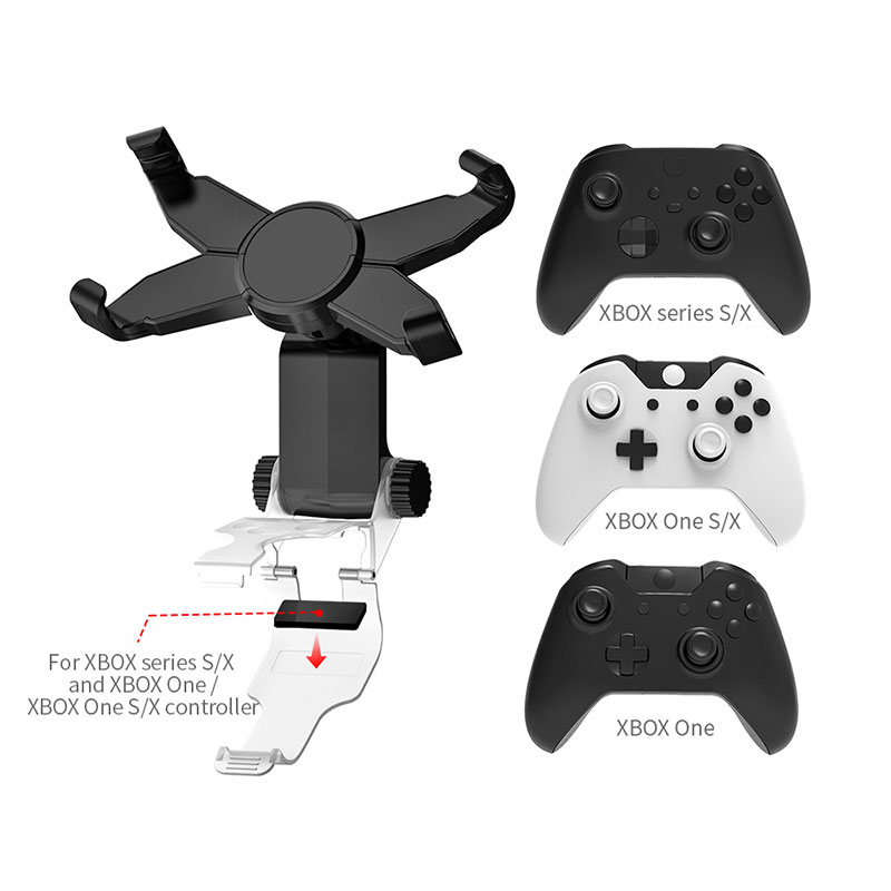 Giá đỡ điện thoại, thân máy Nintendo Switch xoay 360° hãng Dobe cho tay cầm Xbox One, Xbox One S/X, Xbox Series S/X (TYX-0631)