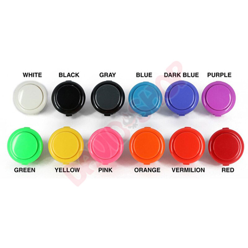Nút bấm chính hãng Sanwa OBSF-30 cho máy Arcade (máy thùng, 8bitdo Arcade)
