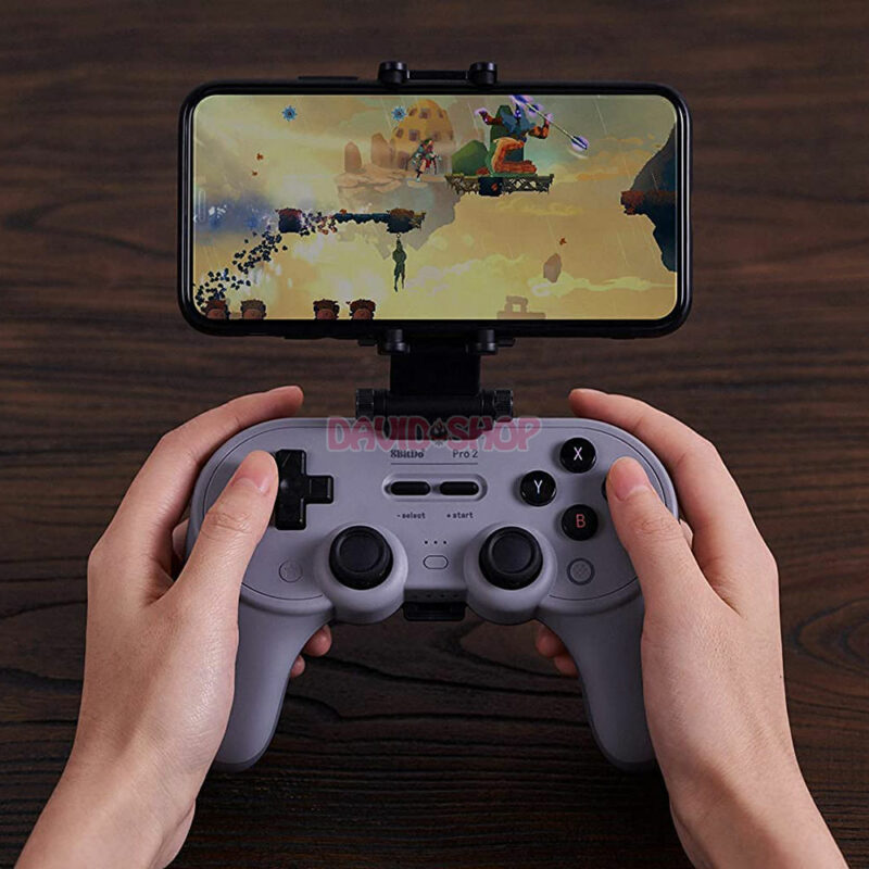 Kẹp điện thoại bằng kim loại cho tay cầm 8bitdo SN30 Pro 2 & SN30 Pro+