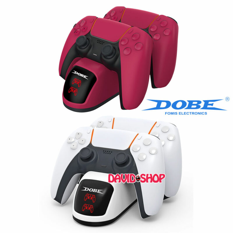 Dock sạc hãng Dobe cho 2 tay cầm DualSense cùng lúc - PlayStation 5 (TP5-0515)