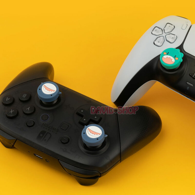 [GeekShare] Núm bọc analog Baby Shark cho tay cầm DualSense (PS5), DualShock 4 (PS4), Pro Controller, Xbox One/Series v.v...