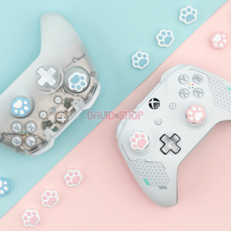 [GeekShare] Núm bọc analog Viền Chân Mèo cho tay cầm DualSense (PS5), DualShock 4 (PS4), Pro Controller, Xbox One/Series v.v...