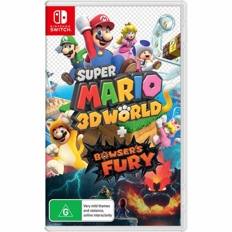 Băng game Super Mario 3D World + Bowser’s Fury cho Nintendo Switch