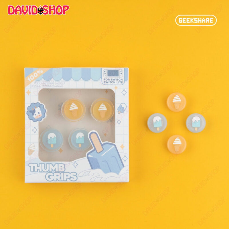 [GeekShare] Núm bọc analog Ice Cream cho Joy-Con - Nintendo Switch OLED, V1, V2, Lite