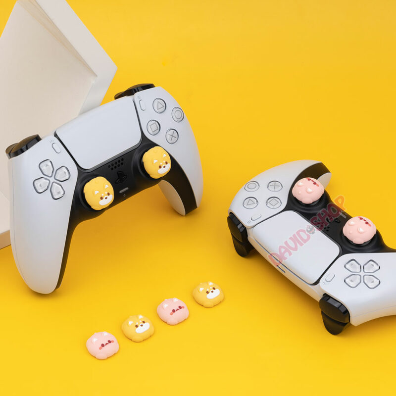 [GeekShare] Núm bọc analog Cún & Mèo 3D cho tay cầm DualSense (PS5), DualShock 4 (PS4), Pro Controller, Xbox One/Series v.v...