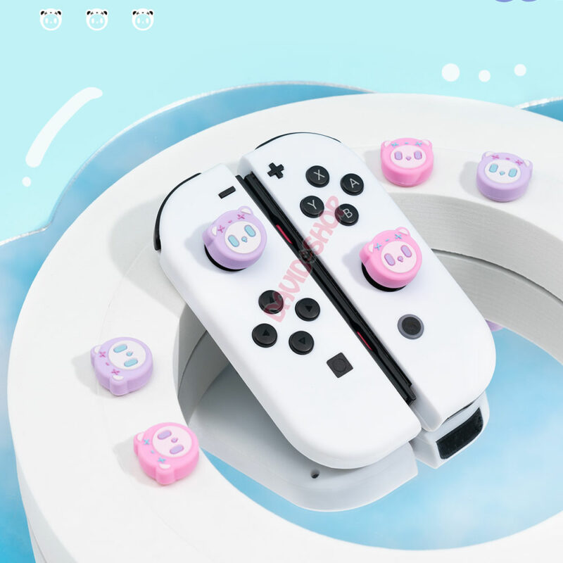 [GeekShare] Núm bọc analog Twin Bears cho Joy-Con - Nintendo Switch OLED, V1, V2, Lite