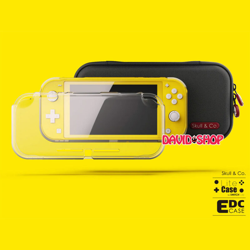 Ốp lưng LiteCase và túi EDC Case hãng Skull & Co. cho Nintendo Switch Lite