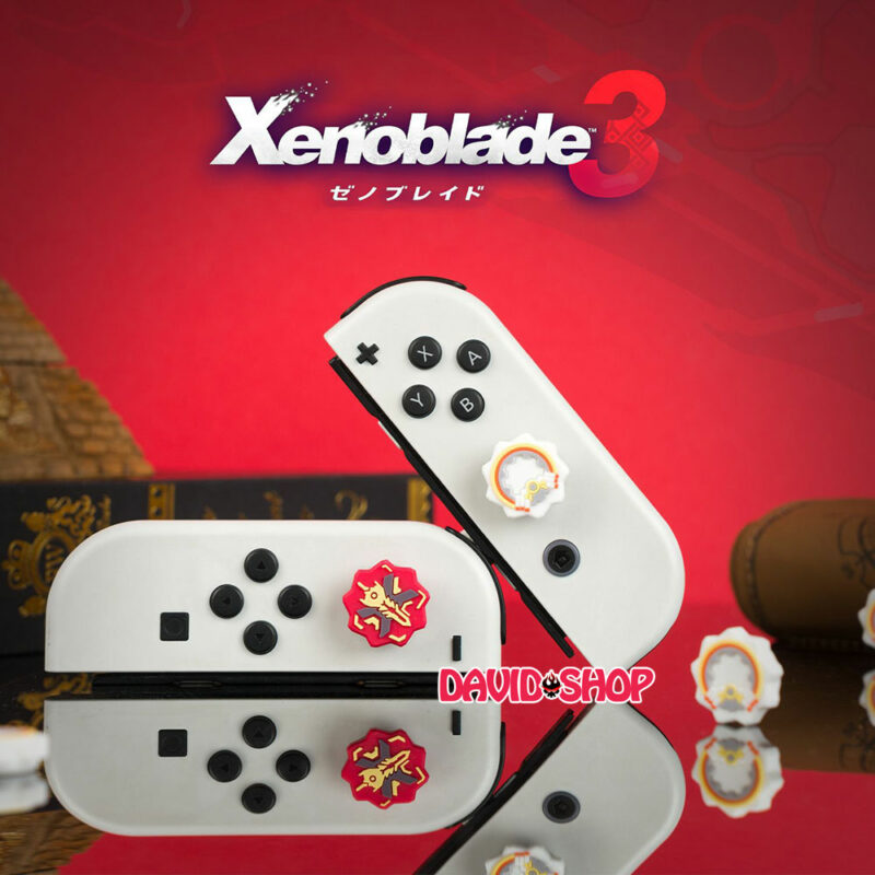 [GeekShare] Núm bọc analog Xenoblade Chronicles 3 cho Joy-Con - Nintendo Switch OLED, V1, V2, Lite