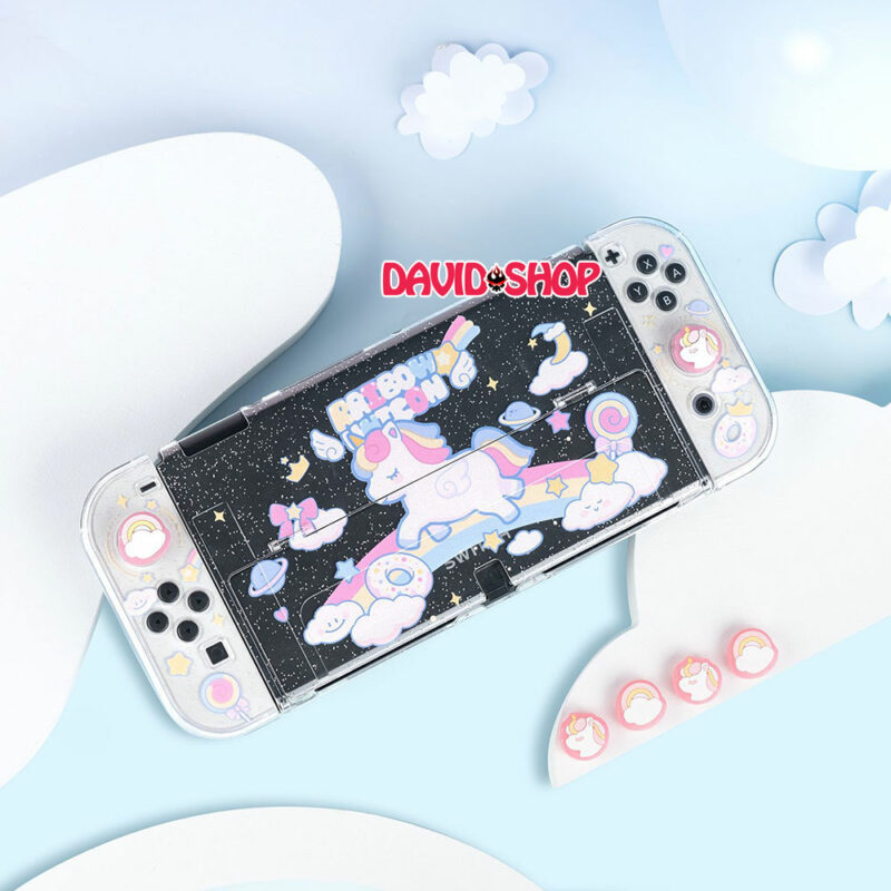 [Moncon] Ốp lưng & núm bọc analog My Little Pony cho Nintendo Switch OLED, V1, V2, Lite