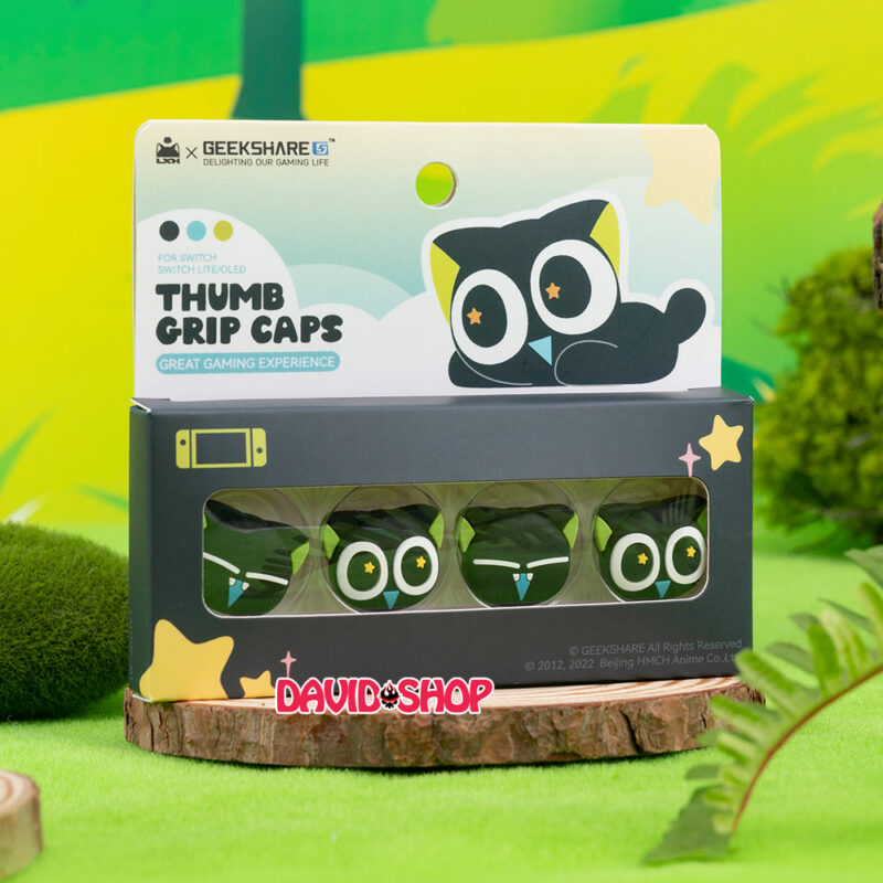 [GeekShare] Núm bọc analog The Legend of Hei cho Joy-Con - Nintendo Switch OLED, V1, V2, Lite