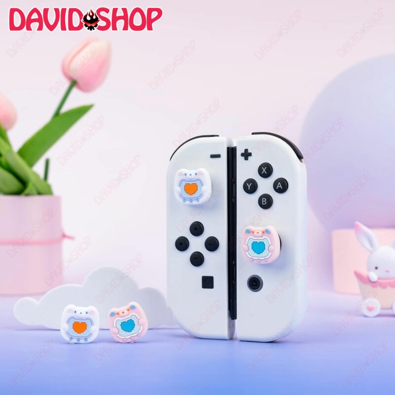 [GeekShare] Núm bọc analog Cún Tamagotchi cho Joy-Con - Nintendo Switch OLED, V1, V2, Lite