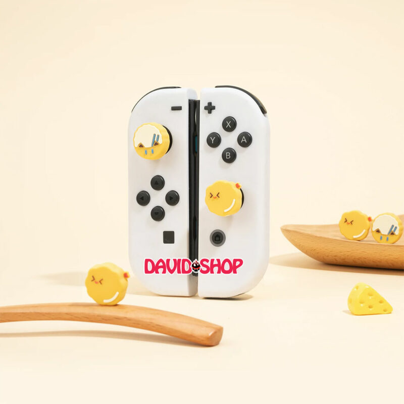 [GeekShare] Núm bọc analog Cơm & Tôm Chiên cho Joy-Con - Nintendo Switch OLED, V1, V2, Lite