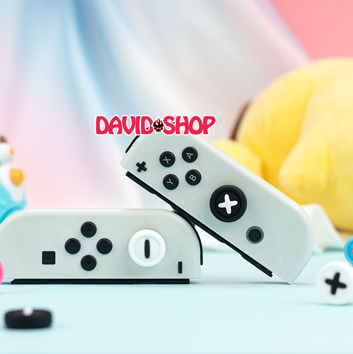 [GeekShare] Núm bọc analog Cúc Áo cho Joy-Con - Nintendo Switch OLED, V1, V2, Lite (TGC-J65 (Y-39, 40))