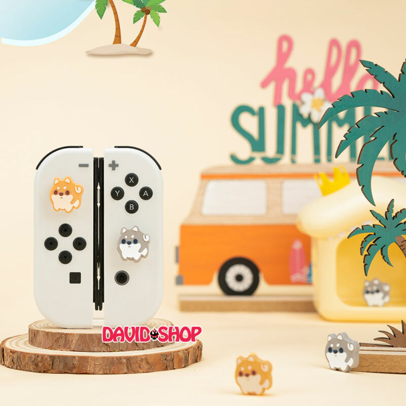 [GeekShare] Núm bọc analog Cún Con Kute cho Joy-Con - Nintendo Switch OLED, V1, V2, Lite