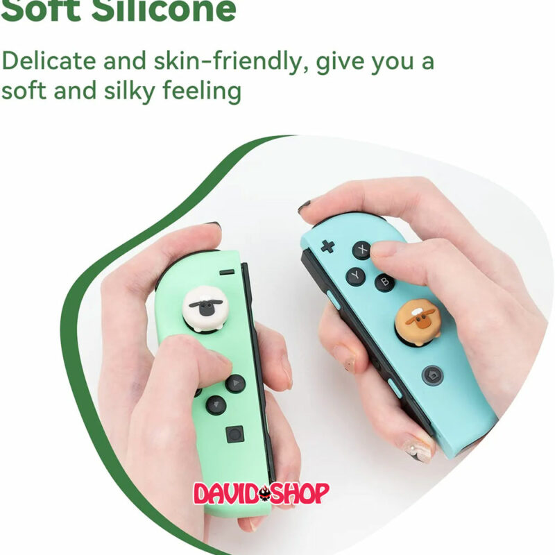[Geekshare] Núm bọc analog Cừu Non cho Joy-Con - Nintendo Switch OLED, V1, V2, Lite - Ảnh 8