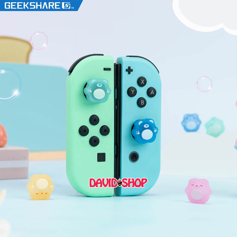 [GeekShare] Núm bọc analog Kẹo Dẻo Gấu cho Joy-Con - Nintendo Switch OLED, V1, V2, Lite