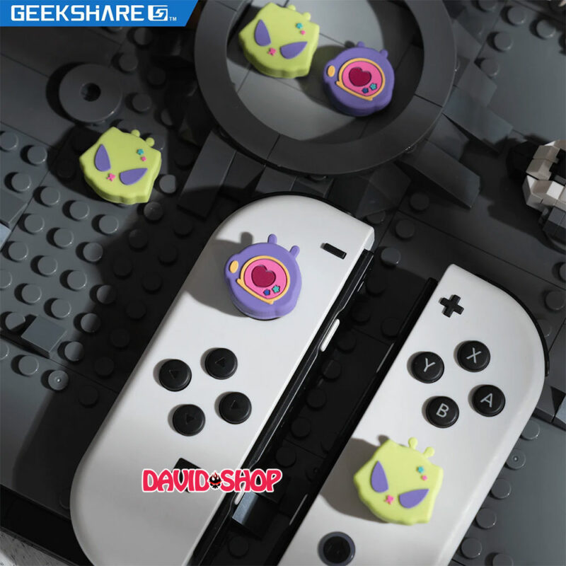 [GeekShare] Núm bọc analog Thỏ & Mèo Vũ Trụ cho Joy-Con - Nintendo Switch OLED, V1, V2, Lite