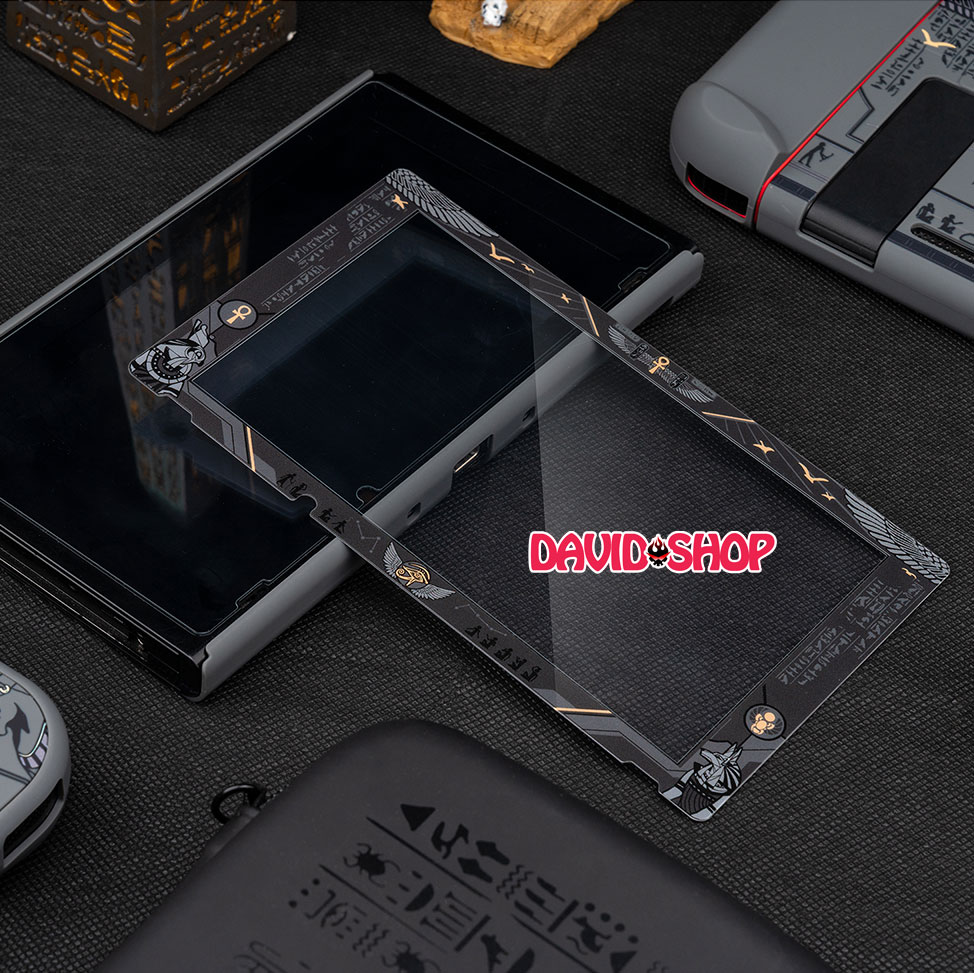 [GeekShare] Ốp lưng & case Joy-Con & cường lực chủ đề Ai Cập cho Nintendo Switch OLED / V1, V2 - Ảnh 13