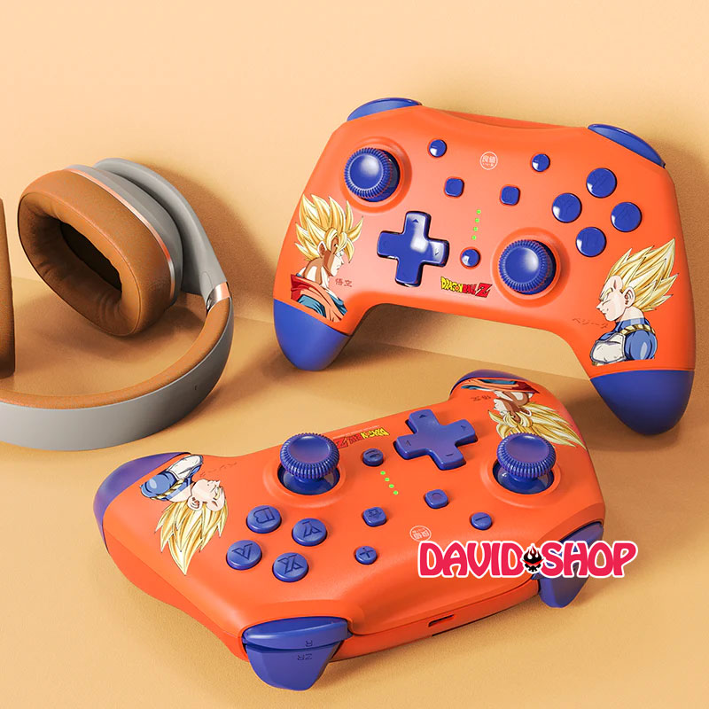 Tay cầm IINE V4 nâng cấp có Wake Up, quét Amiibo, Macro, audio 3.5mm cho Nintendo Switch / PC / Android