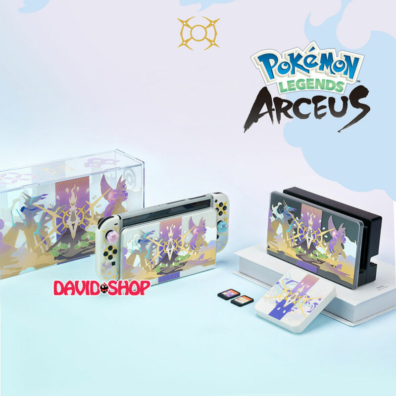 Bộ phụ kiện bảo vệ cao cấp Pokémon Legends: Arceus cho Nintendo Switch OLED, V1, V2