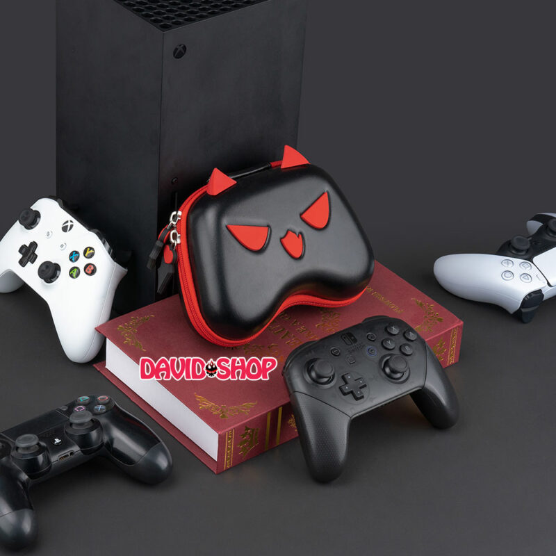 [GeekShare] Túi tay cầm cao cấp Ác Ma cho DualSense (PS5)/DualShock 4 (PS4)/XBOX/SWITCH Pro Controllers
