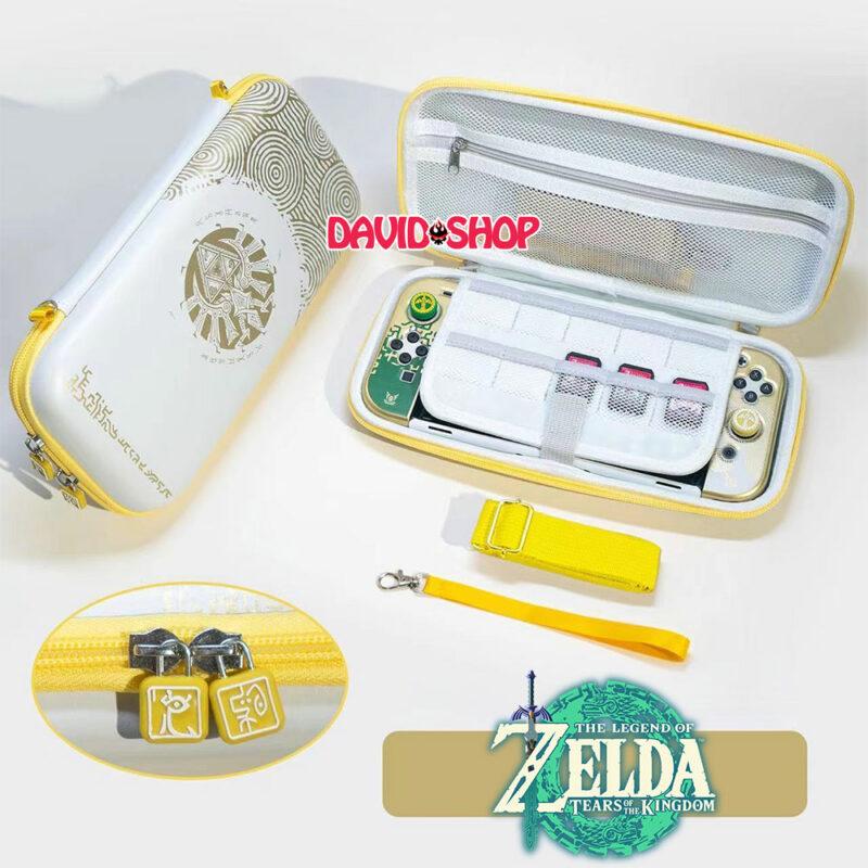 [Akitomo] Túi bảo vệ máy The Legend of Zelda: Tears of The Kingdom cho Nintendo Switch OLED, V1, V2