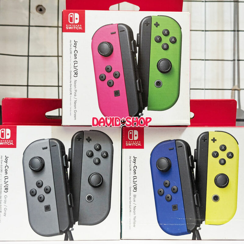 Tay cầm Joy-Con chính hãng new seal cho Nintendo Switch OLED, V1, V2, LITE