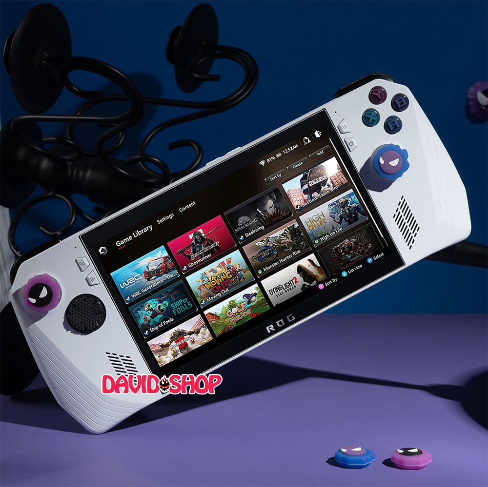 [GeekShare] Núm bọc analog Gengar (Pokémon) dạ quang cao cấp cho tay cầm DualSense (PS5), DualShock 4 (PS4), Pro Controller, Xbox, ROG Ally... - Ảnh 7