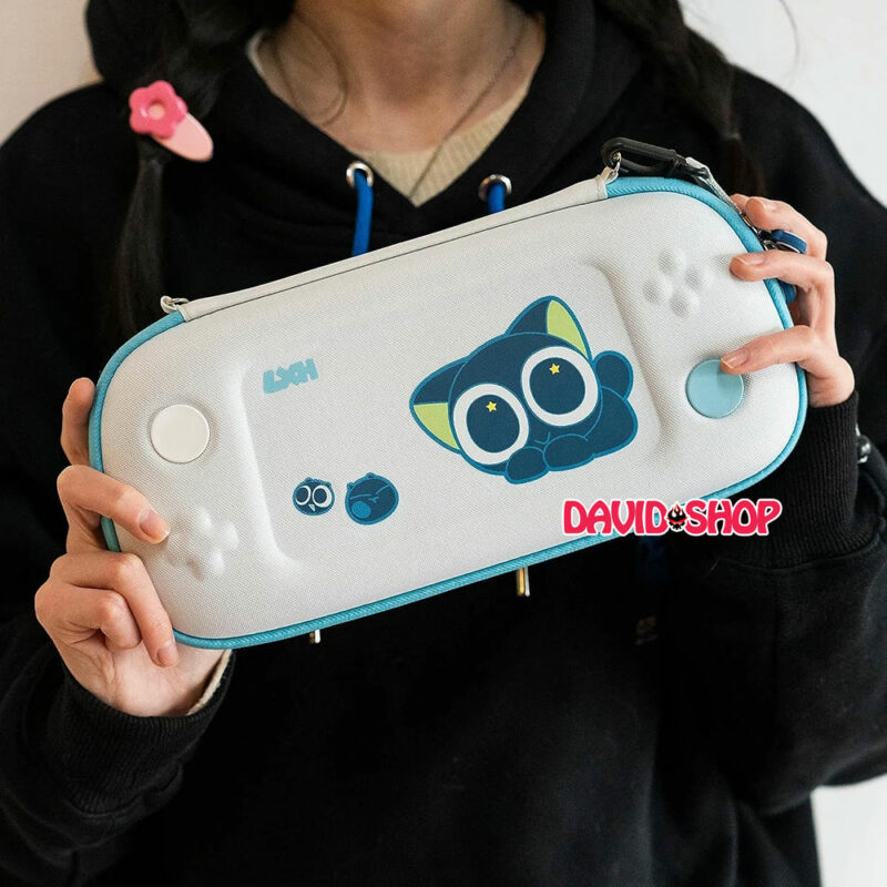 [GeekShare] Túi đựng máy The Legend of Hei cao cấp (bản trắng dài) cho Nintendo Switch OLED, V1, V2
