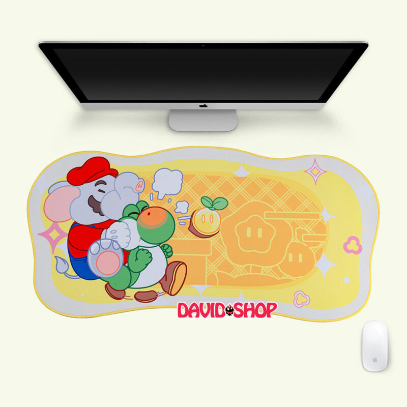 [GeekShare] Lót chuột gaming lớn cao cấp hình Super Mario Bros. Wonder