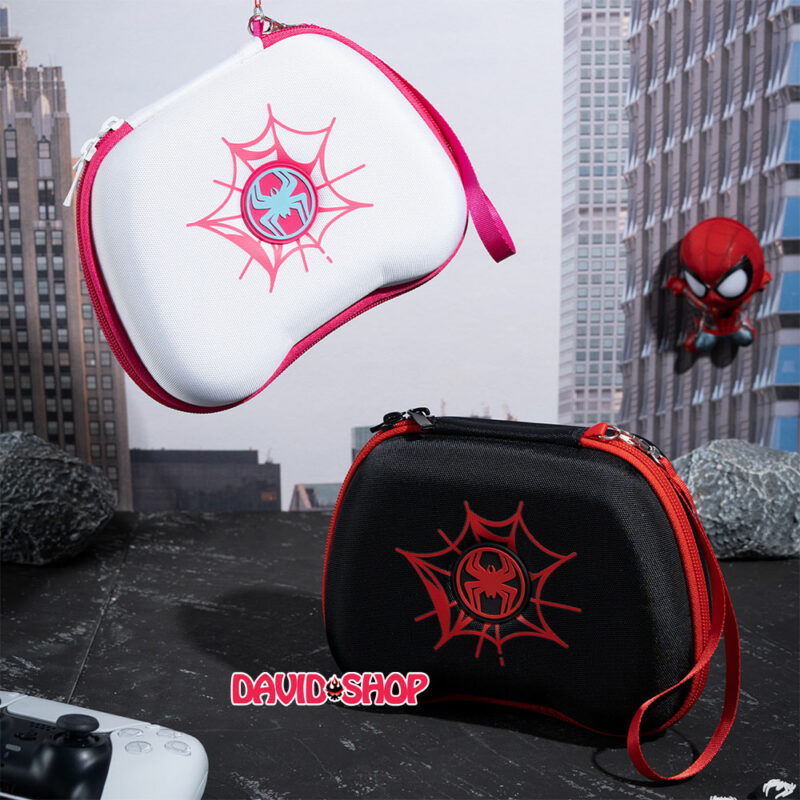 [GeekShare] Túi tay cầm Spider-Man cho tay cầm DualSense (PS5), DualShock 4 (PS4), Xbox One/Series, Pro Controller...