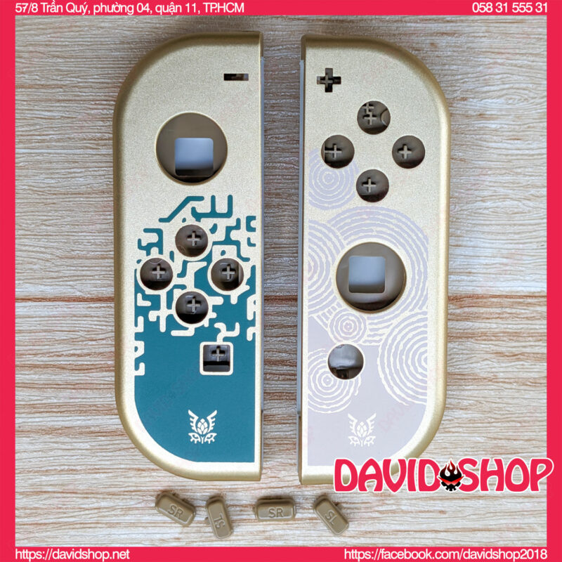 Cặp vỏ Joy-Con The Legend of Zelda: Tears of the Kingdom chất lượng cao cho Nintendo Switch OLED, V1, V2