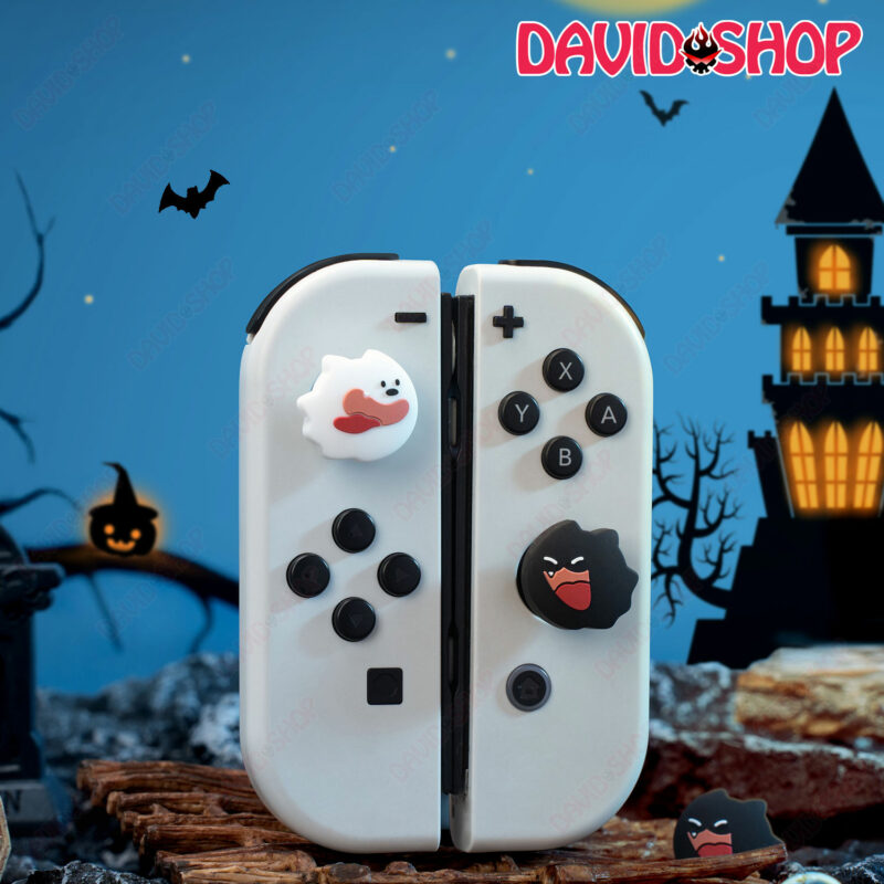 [GeekShare] Núm bọc analog Chó Ma (Quỷ Cẩu) cao cấp cho Joy-Con – Nintendo Switch OLED, V1, V2, Lite