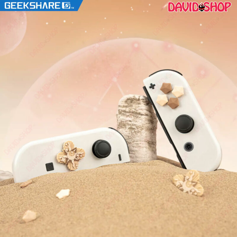 [GeekShare] Nút dán D-Pad chủ đề Trăng Sao cho tay cầm Joy-Con – Nintendo Switch V1, V2, OLED